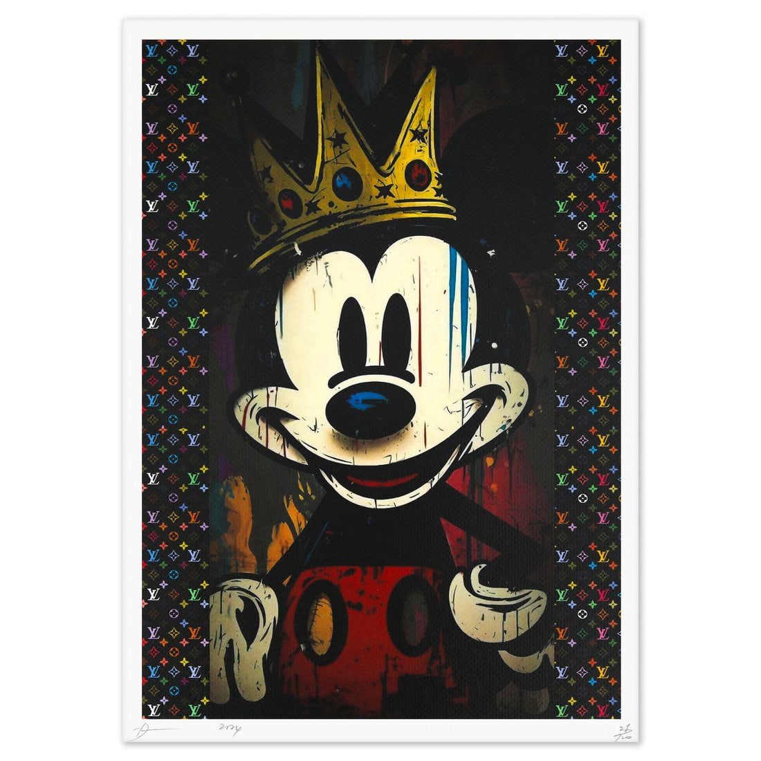 Death NYC- Fine art Print: Artist: Death NYC. Medium: Fine art Print. Size: 18" x 12". Signature: Hand signed and numbered. Certificate of Authenticity: Is included. Reference#: 49338.