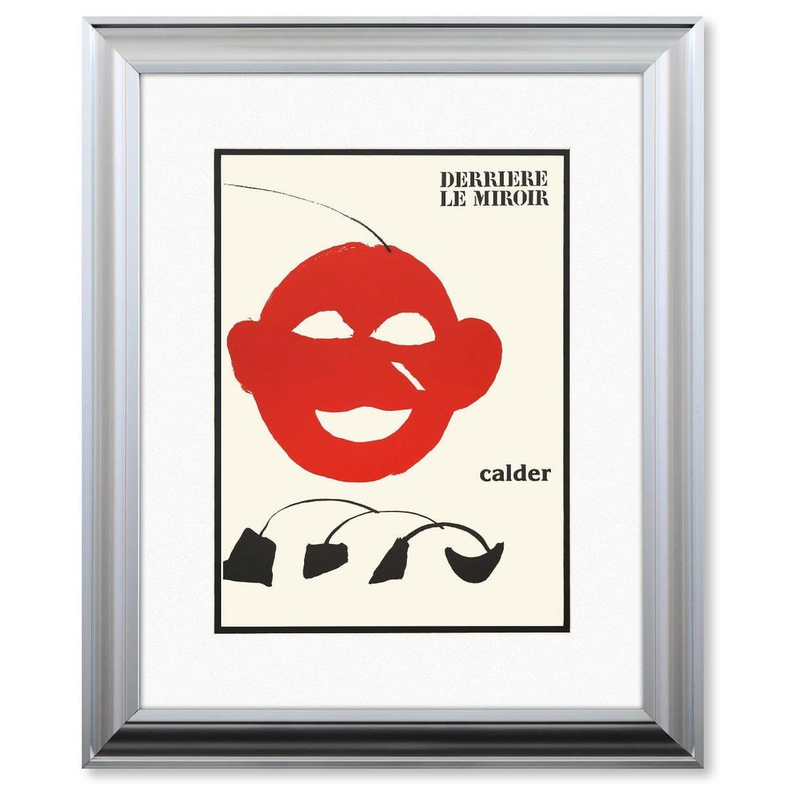 Alexander Calder- Lithograph "DLM221 - COUVERTURE": Artist: Alexander Calder. Medium: Lithograph. Title: DLM221 - COUVERTURE. Size: 15" x 11". Measures approx. 23" x 19" (framed). Certificate of Authenticity: Is included. Reference#: 45519.