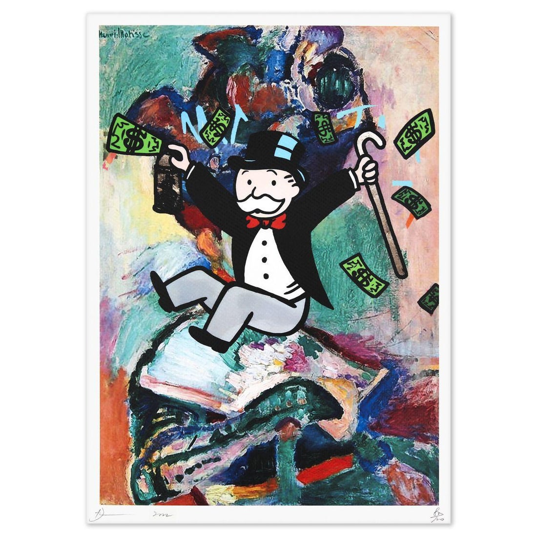 Death NYC- Fine art Print: Artist: Death NYC. Medium: Fine art Print. Size: 18" x 12". Signature: Hand signed and numbered. Certificate of Authenticity: Is included. Reference#: 49385.