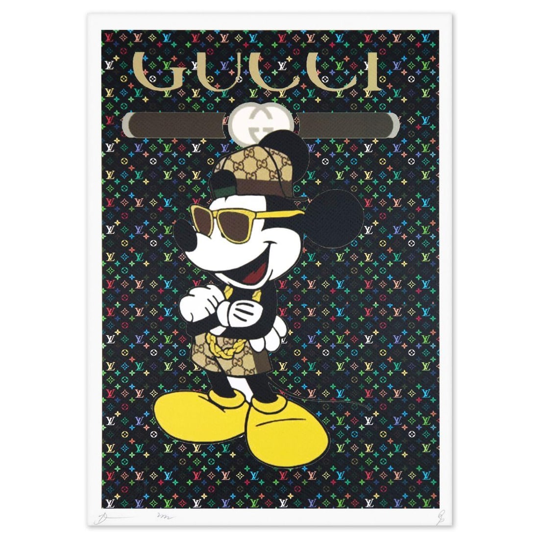 Death NYC- Fine art Print: Artist: Death NYC. Medium: Fine art Print. Size: 18" x 12". Signature: Hand signed and numbered. Certificate of Authenticity: Is included. Reference#: 49394.