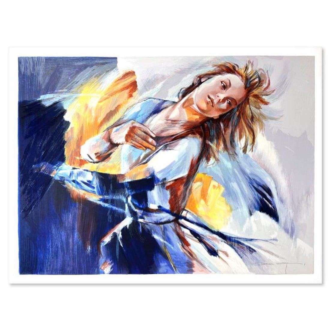 Christine Comyn, Hand Signed, Numbered Limited Edition with Letter of Authenticity.: This is a limited edition on paper by Christine Comyn. The piece comes hand signed by the artist, numbered, and with a letter of authenticity. Measures approximately 22.5" x 31". Reference#: 90234.