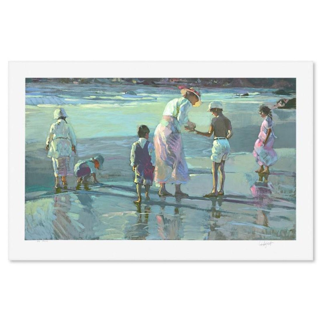 Don Hatfield, "Time to Remember" Limited Edition Printer's Proof, Numbered 19/20 and Hand Signed: Time to Remember is a limited edition printer's proof on paper by Don Hatfield, numbered 19/20 and hand signed by the artist. Includes Letter of Authenticity. Measures approx. 30" x 45" (border), 24.5