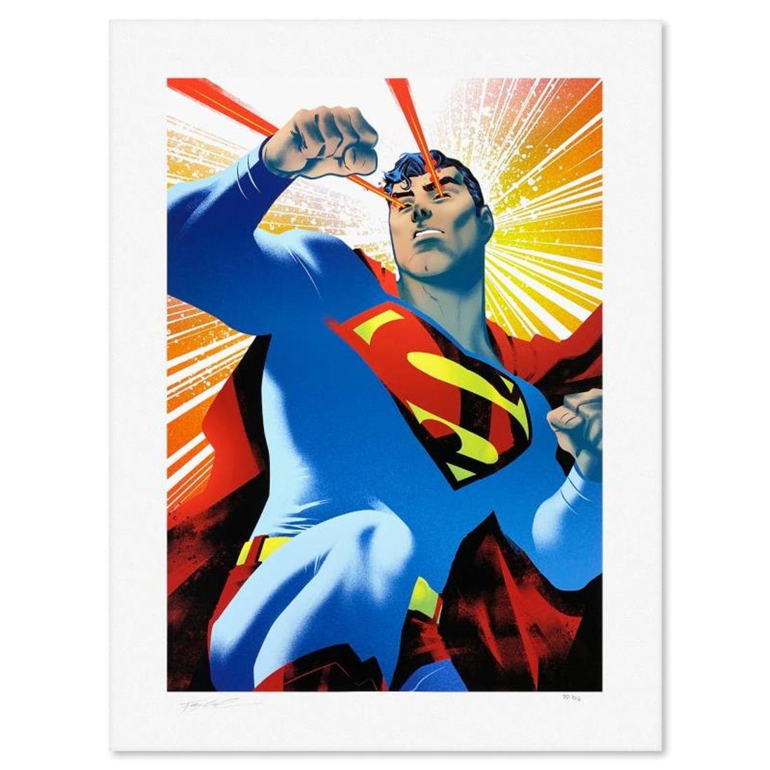 DC Comics & Francis Manapul, "Superman: Action Comics" Limited Edition, PP Numbered 3/4 and Signed (1 of 2)