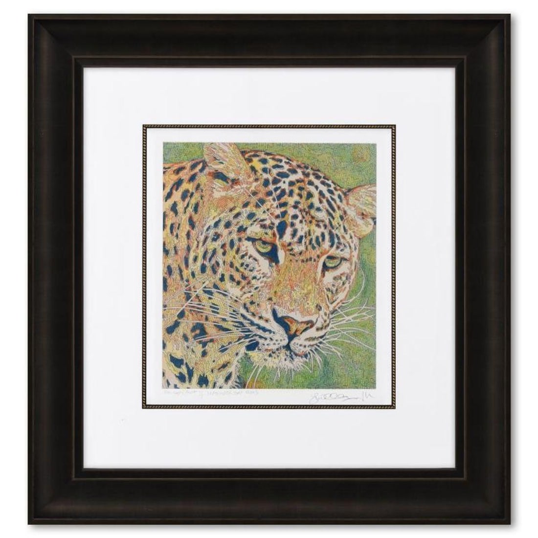 Guillaume Azoulay, "September Song" Framed Limited Edition Hand Colored Etching, PP Numbered 1/3 and: September Song is a limited edition hand colored etching on paper by Guillaume Azoulay. This piece is dated (2013), PP numbered 1/3 and hand signed by the artist. Includes Certificate of Authenticity.