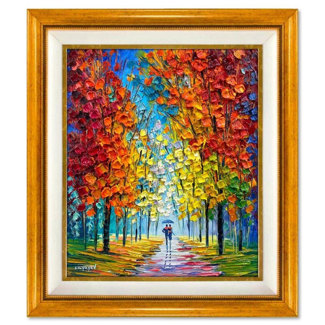Slava Ilyayev, Framed Original Oil Painting on Canvas, Hand Signed with Letter of Authenticity. (1 of 2)