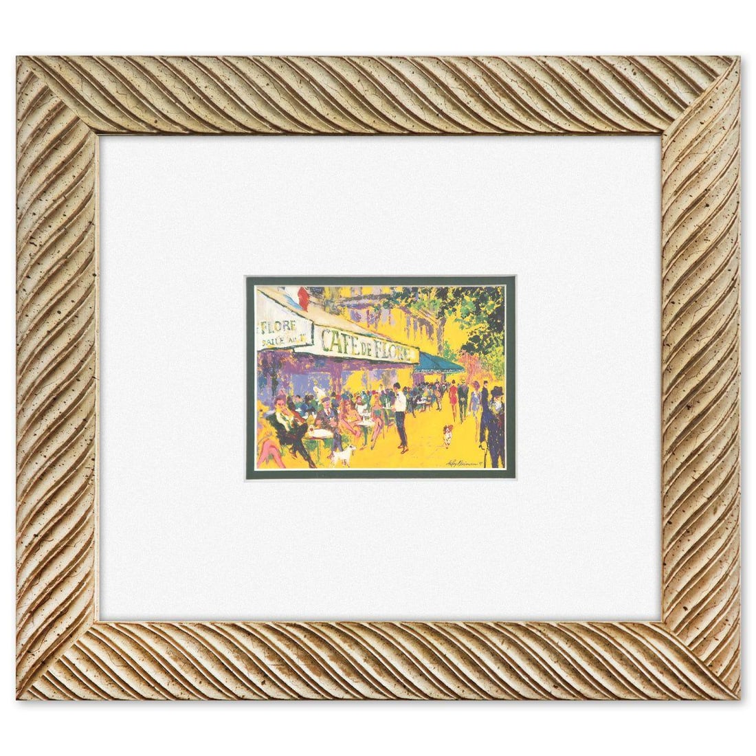 Leroy Neiman- Offset Lithograph: Artist: Leroy Neiman. Medium: Offset Lithograph. Size: 5" x 7". Measures approx. 16" x 18" (framed). Signature: Signed in plate. Reference#: 84839.