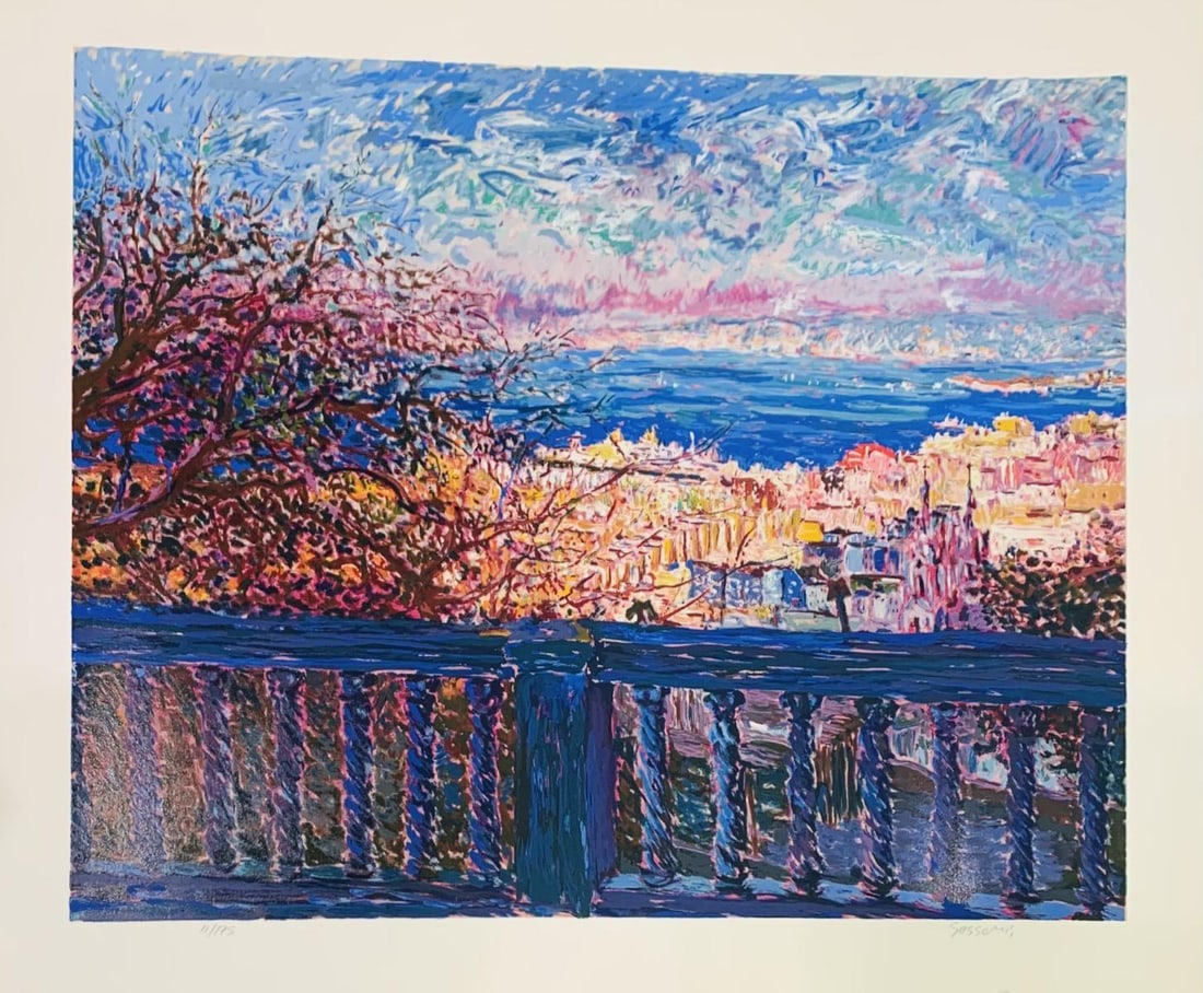 Marco Sassone - Serigraph on paper: Artist: Marco Sassone . Medium: Serigraph on paper . Size: 30" x 34". Signature: Signed. Reference#: 25007.