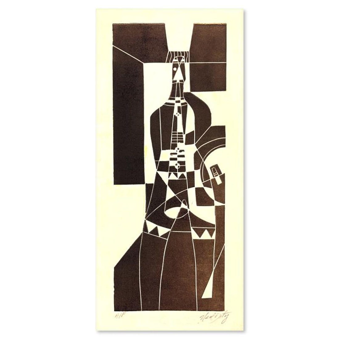 Neal Doty (1941-2016), Limited Edition Linocut from an AP Edition, Hand Signed with Letter of (1 of 2)