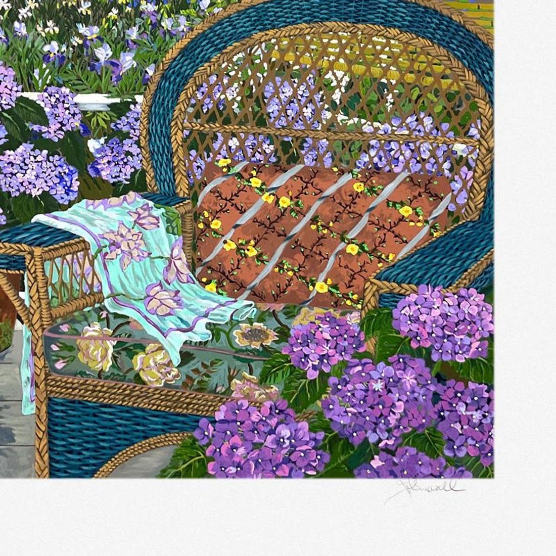 John Powell, Limited Edition Printer's Proof Serigraph, Numbered 20/20 and Hand Signed with Letter - 2