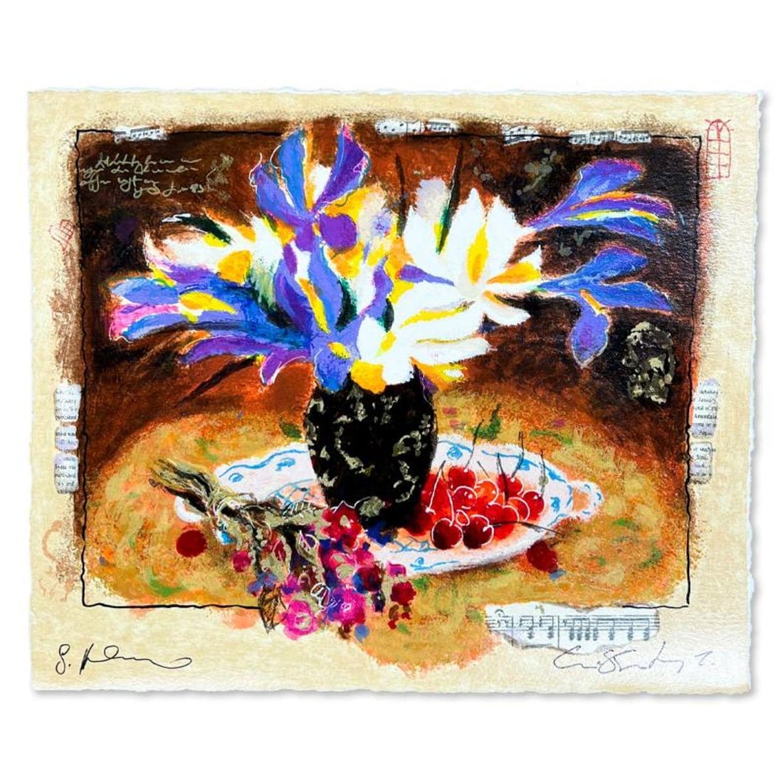 Alexander & Wissotzky, Hand Signed, Numbered Limited Edition with Letter of Authenticity.: This is a limited edition on paper by Alexander & Wissotzky. The piece comes hand signed by the artist, numbered, and with a letter of authenticity. Measures approximately 10" x 12". Reference#: 89677
