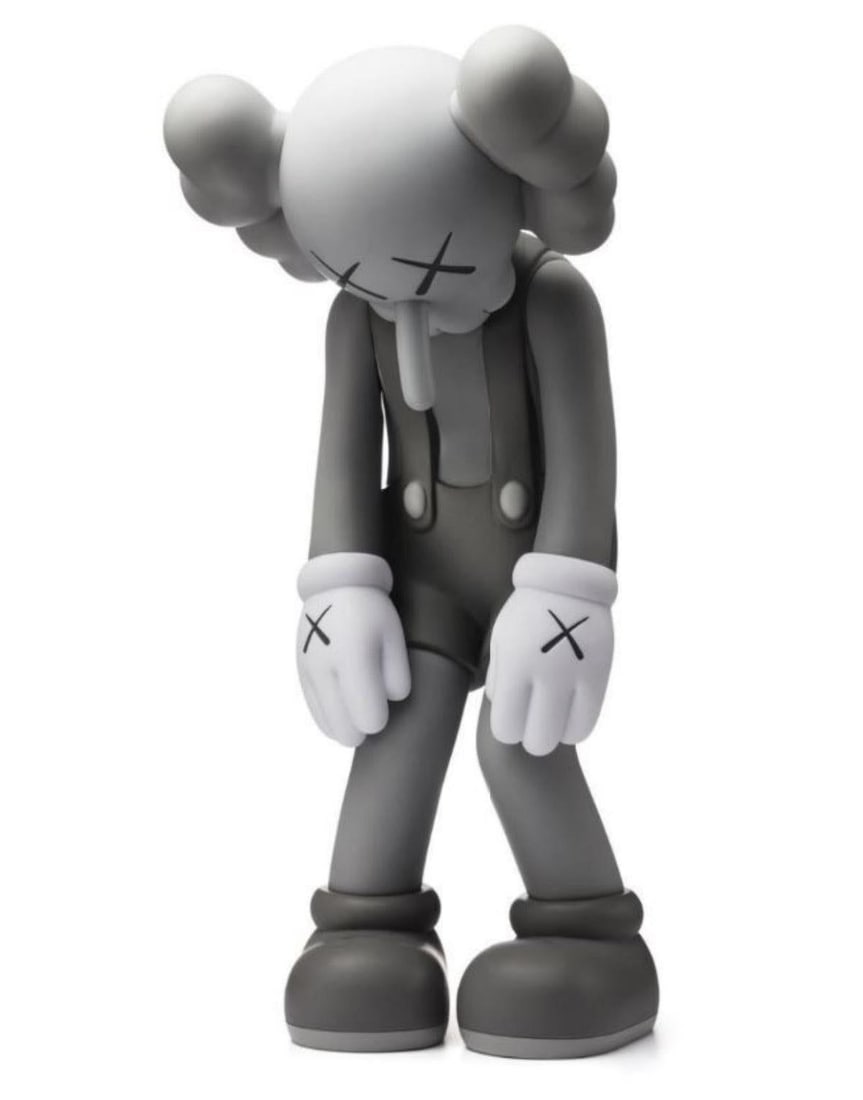 Kaws- Vinyl Figure "SMALL LIE": Artist: Kaws. Medium: Vinyl Figure. Title: SMALL LIE. Size: 11" x 5". Additional: Dimensions: 11 X 5 X 4.5 IN / 27.9 X 12.7 X 11.4 CM. Reference#: 20432.