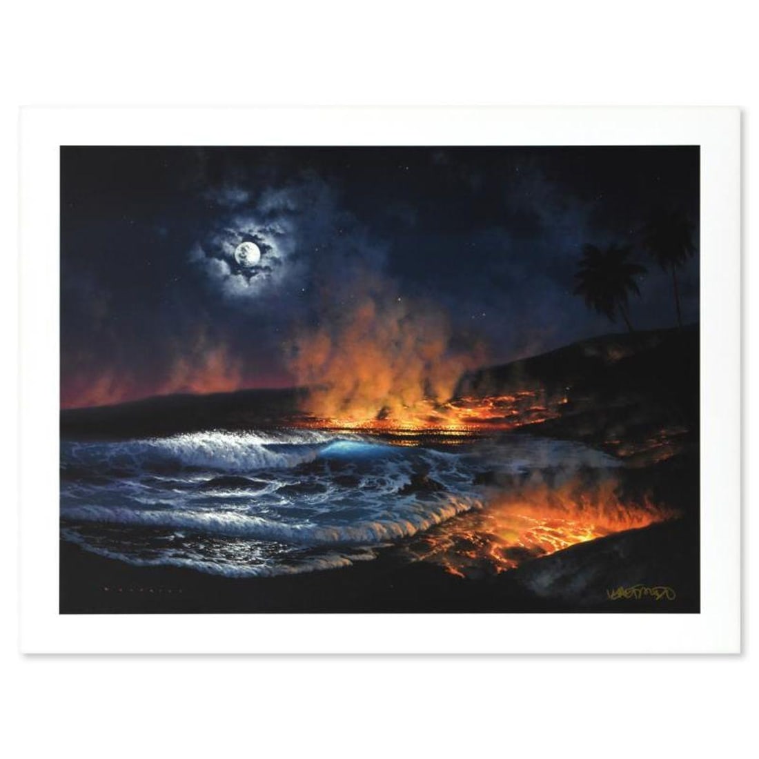 Walfrido, "Creating Life" Limited Edition Lithograph, Numbered and Hand Signed with Letter of: Creating Life is a limited edition lithograph on paper, numbered and hand signed by Walfrido. Includes Letter of Authenticity and measures approximately 26" x 20" (border), 23" x 17" (image). There is