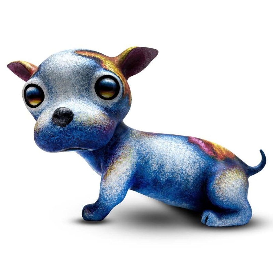Wang, "Chi Wow Wa" Limited Edition Resin Sculpture, Numbered 15/99 and Hand Signed with Letter of: Chi Wow Wa is a limited edition resin sculpture by Wang, numbered 15/99 and hand signed by the artist. Includes Letter of Authenticity. Measures approx. 7" x 12" x 5".