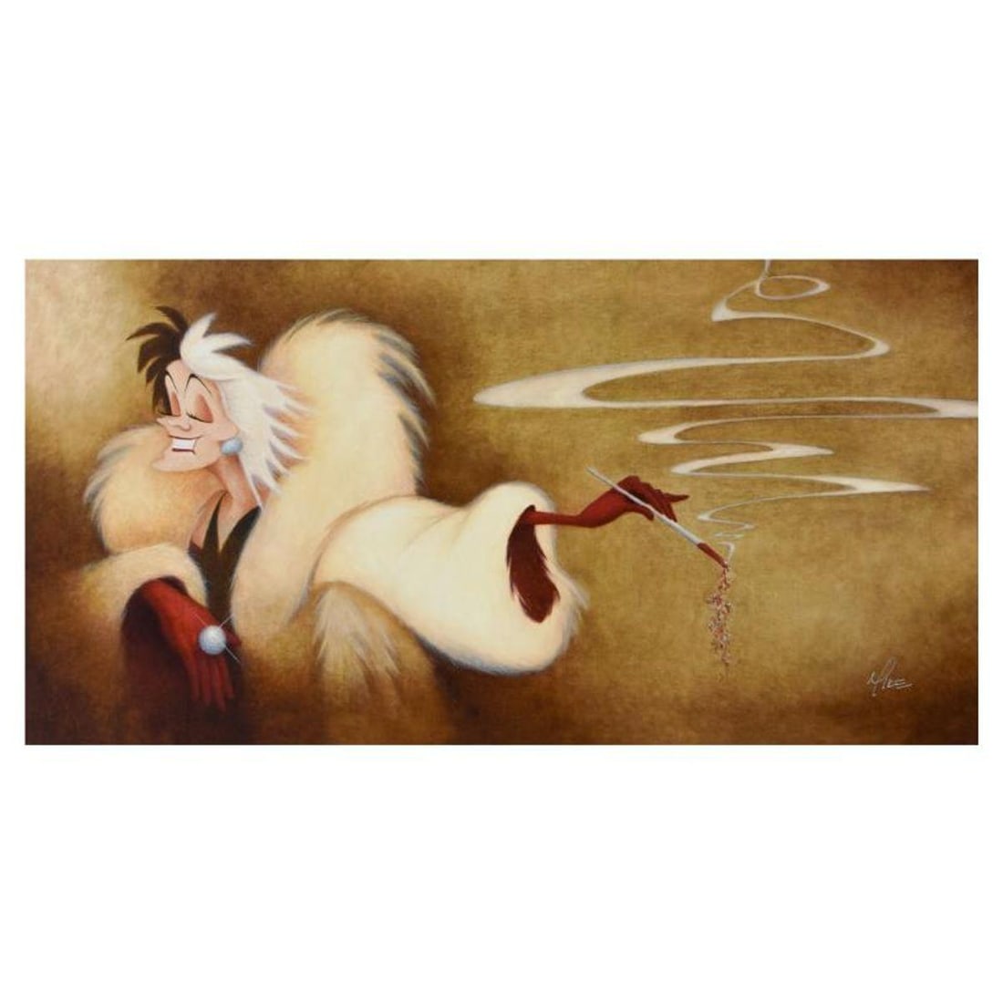 Mike Kupka, "Perfectly Wretched" Limited Edition on Canvas from Disney Fine Art, Numbered and Hand (1 of 2)