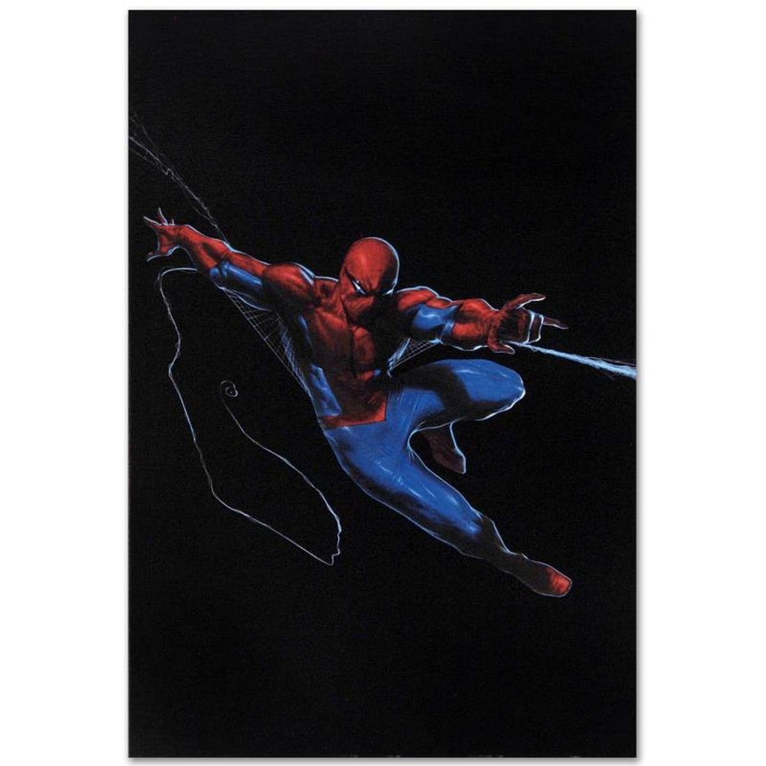 Marvel Comics "Secret War #1" Numbered Limited Edition Giclee on Canvas by Gabriele Dell'Otto with: A piece of comic book history, this limited edition, from original art by Gabriele Dell'Otto, depicts an Action packed Iron Man Scene. In 1998 Dell'Otto started collaborating with the European divisio