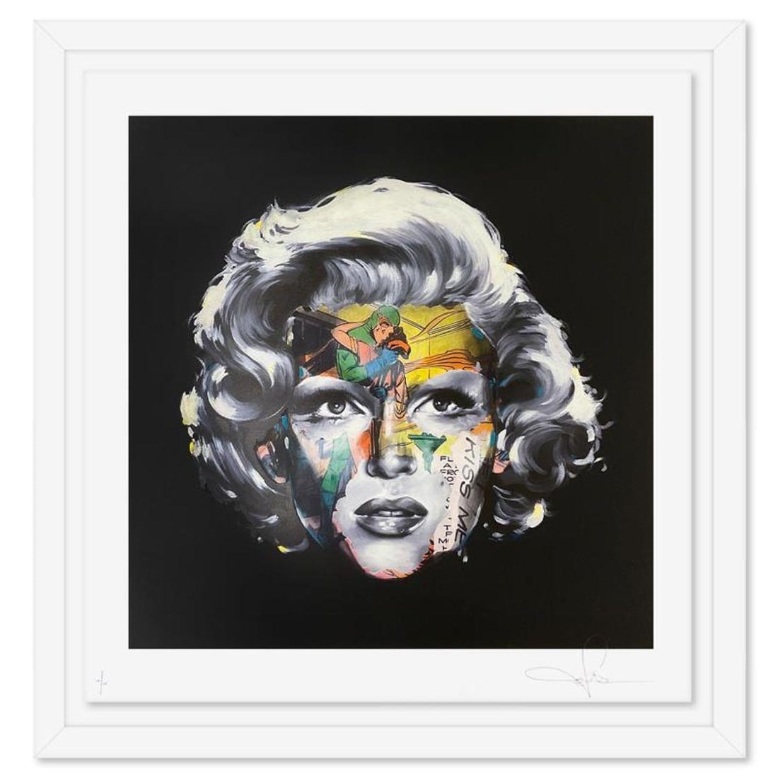 Sandra Chevrier, "Le Cage et le Murmure Des Amoureux" Framed Limited Edition Screen Print, Numbered: Le Cage et le Murmure Des Amoureux is a limited edition screen print by Sandra Chevrier, numbered 132/295 and hand signed by the artist. This piece comes framed. Includes Certificate of Authenticity. 