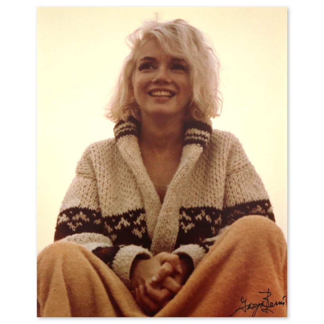 George Barris (1922-2016)- Photograph Printed from the Original Negative "Marilyn Monroe: The Last: Artist: George Barris (1922-2016). Medium: Photograph Printed from the Original Negative. Title: Marilyn Monroe: The Last Shoot. Size: 11" x 8.5". Signature: Hand signed. Certificate of Authenticity: 