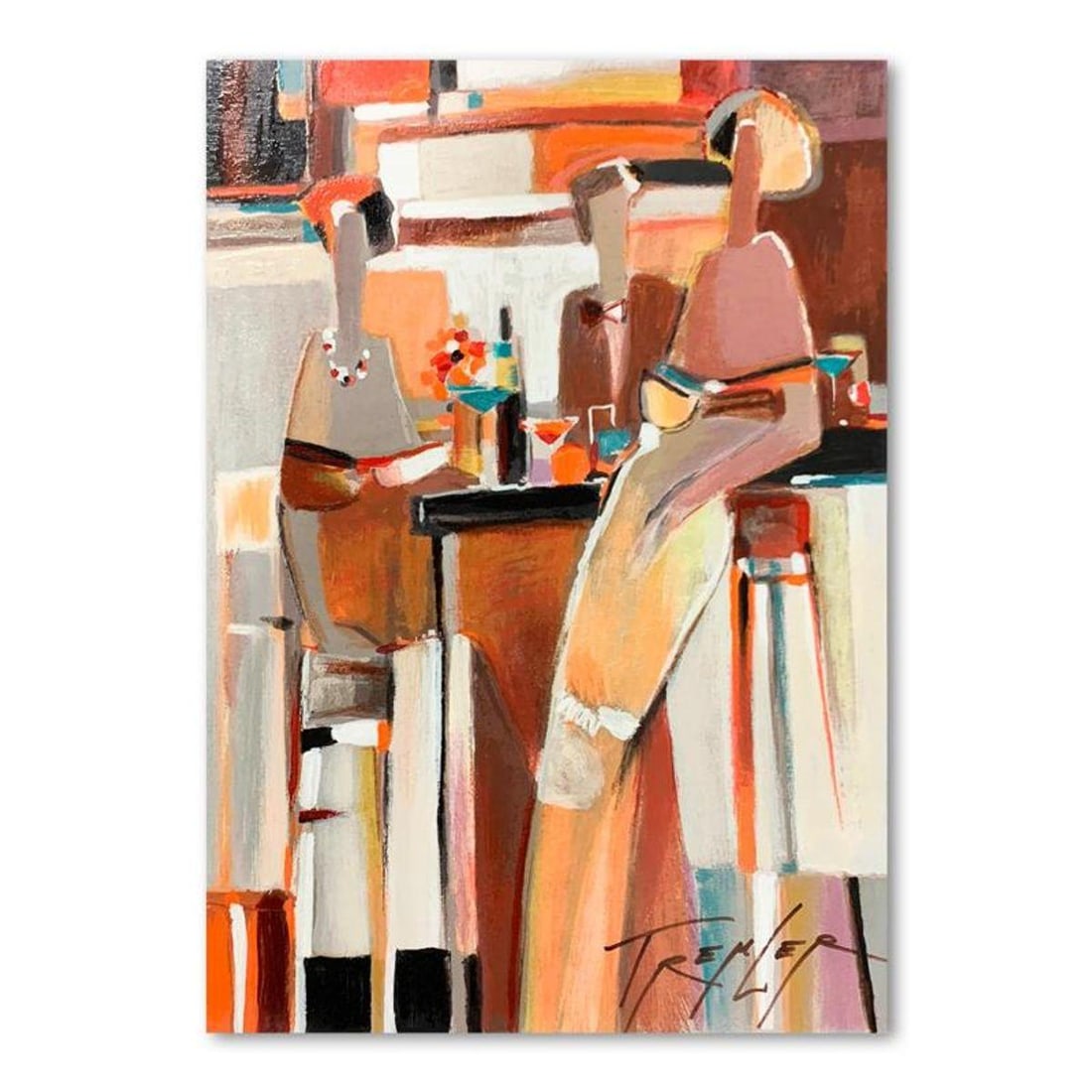 Yuri Tremler, Hand Signed Limited Edition Serigraph on Board with Letter of Authenticity.: This is a limited edition serigraph on board by Yuri Tremler. It is numbered and hand signed and includes a letter of authenticity. Measures approximately 19" x 13" (image). Reference#: 93818.