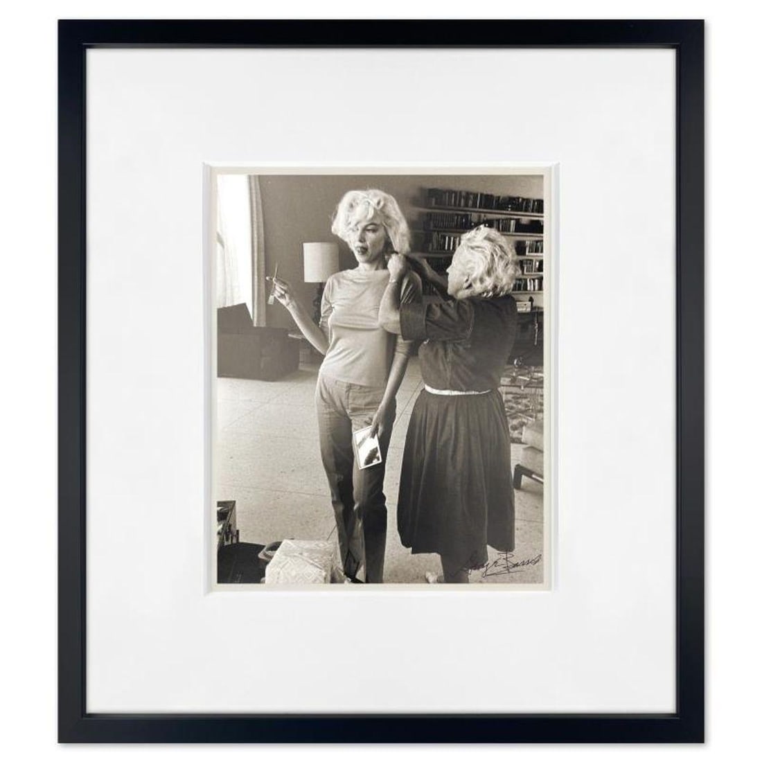 George Barris (1922-2016), "Marilyn Monroe: The Last Shoot" Framed Photograph Printed from the: Marilyn Monroe: The Last Shoot is a photograph printed from the original negative taken by George Barris (1922-2016). This photo is part of a series entitled "The Last Photos" which were taken in 1962
