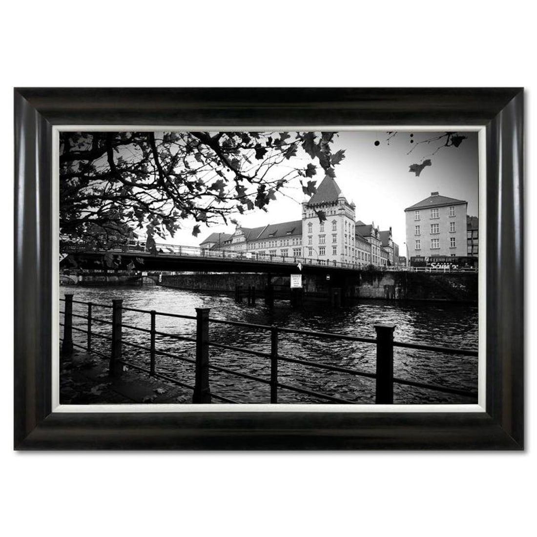 Misha Aronov, "Berlin" Framed Limited Edition Photograph on Canvas, Numbered and Hand Signed with: Berlin is a limited edition giclee on canvas by photographer Misha Aronov, numbered and hand signed by the artist. The piece comes custom framed and includes Letter of Authenticity. Measures approxima