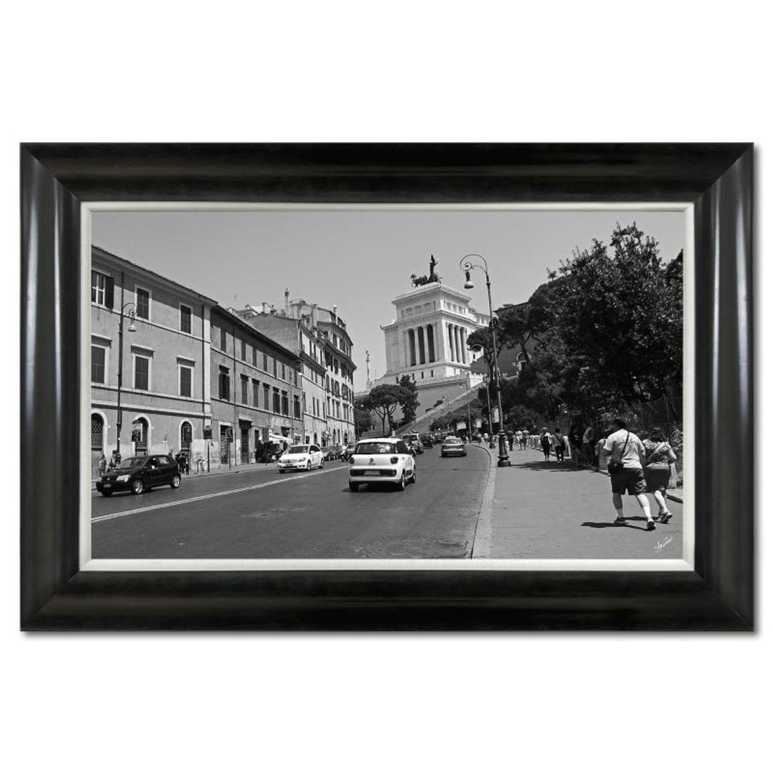 Misha Aronov, "Rom 2" Framed Limited Edition Photograph on Canvas, Numbered and Hand Signed with: Rom 2 is a limited edition giclee on canvas by photographer Misha Aronov, numbered and hand signed by the artist. The piece comes custom framed and includes Letter of Authenticity. Measures approximat