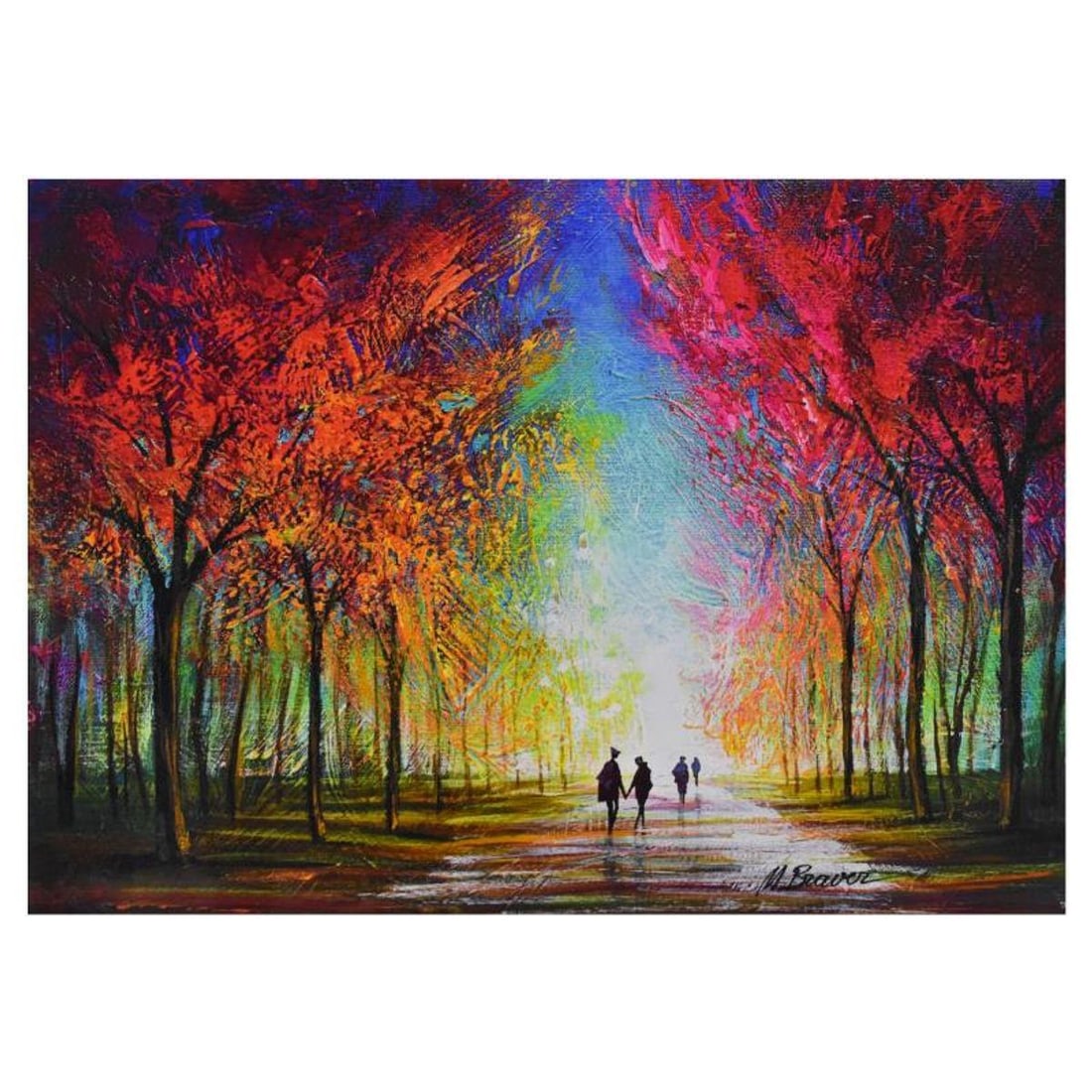 Mark Braver, Limited Edition Serigraph on Canvas, Numbered Inverso and Hand Signed with Letter of: This is a limited edition serigraph on canvas by Mark Braver, numbered inverso and hand signed by the artist. Includes Letter of Authenticity. Measures approx. 15.5" x 11.5" (image). Reference#: 89945