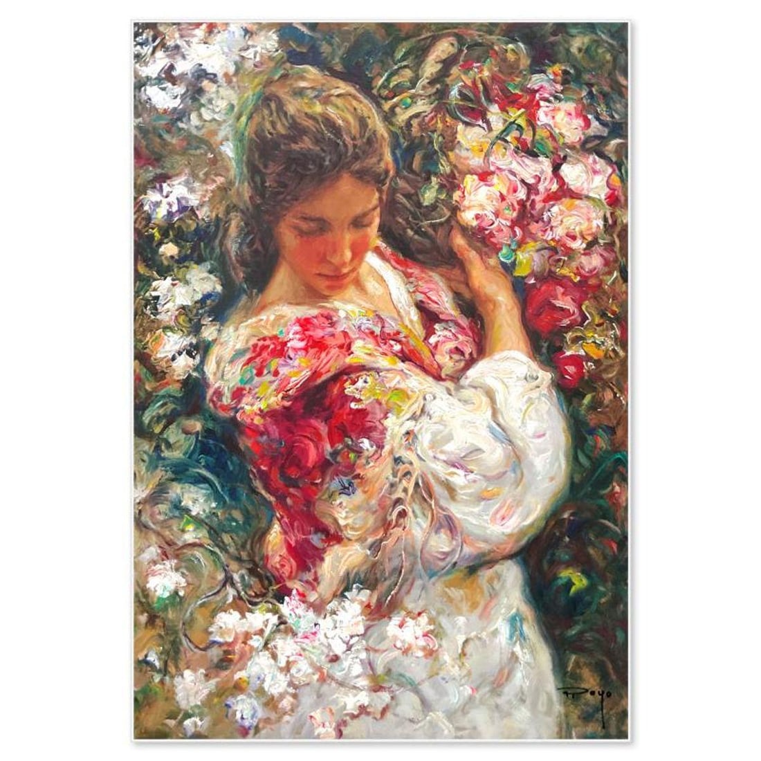 Royo, "Primavera" Limited Edition Printer's Proof on Clay-Board, Numbered and Hand Signed with (1 of 2)
