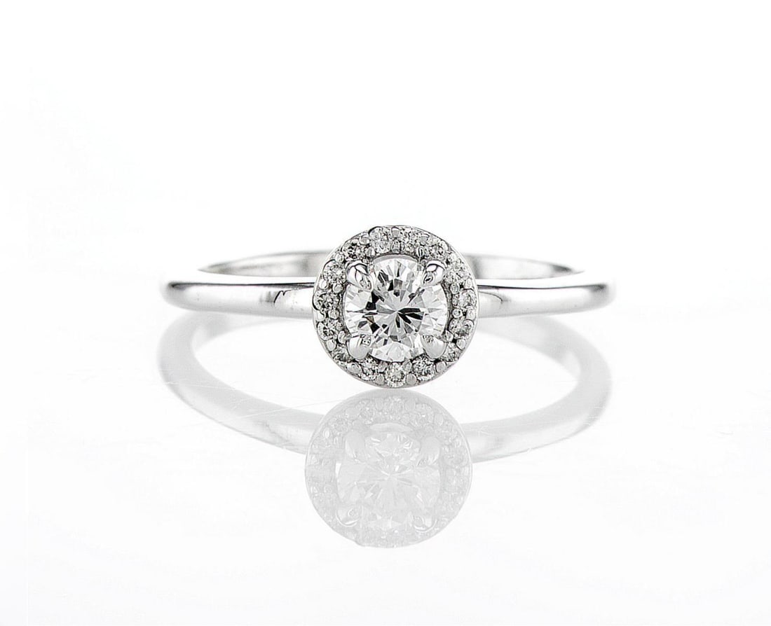 14kt Yellow Gold 0.45ctw Diamond Ring: Jewelry Description Description: One 14k yellow gold ring, set with natural diamonds. Jewelry Weight: 1.98 Grs Total Diamonds Weight: 0.45 Cts Precious Metal: 14kt Yellow Gold Certificate Number: DSL-