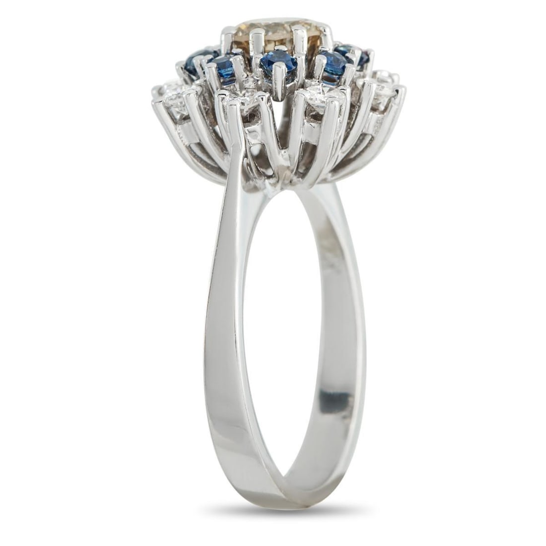 14K WHITE GOLD 0.71CT DIAMOND RING - 2