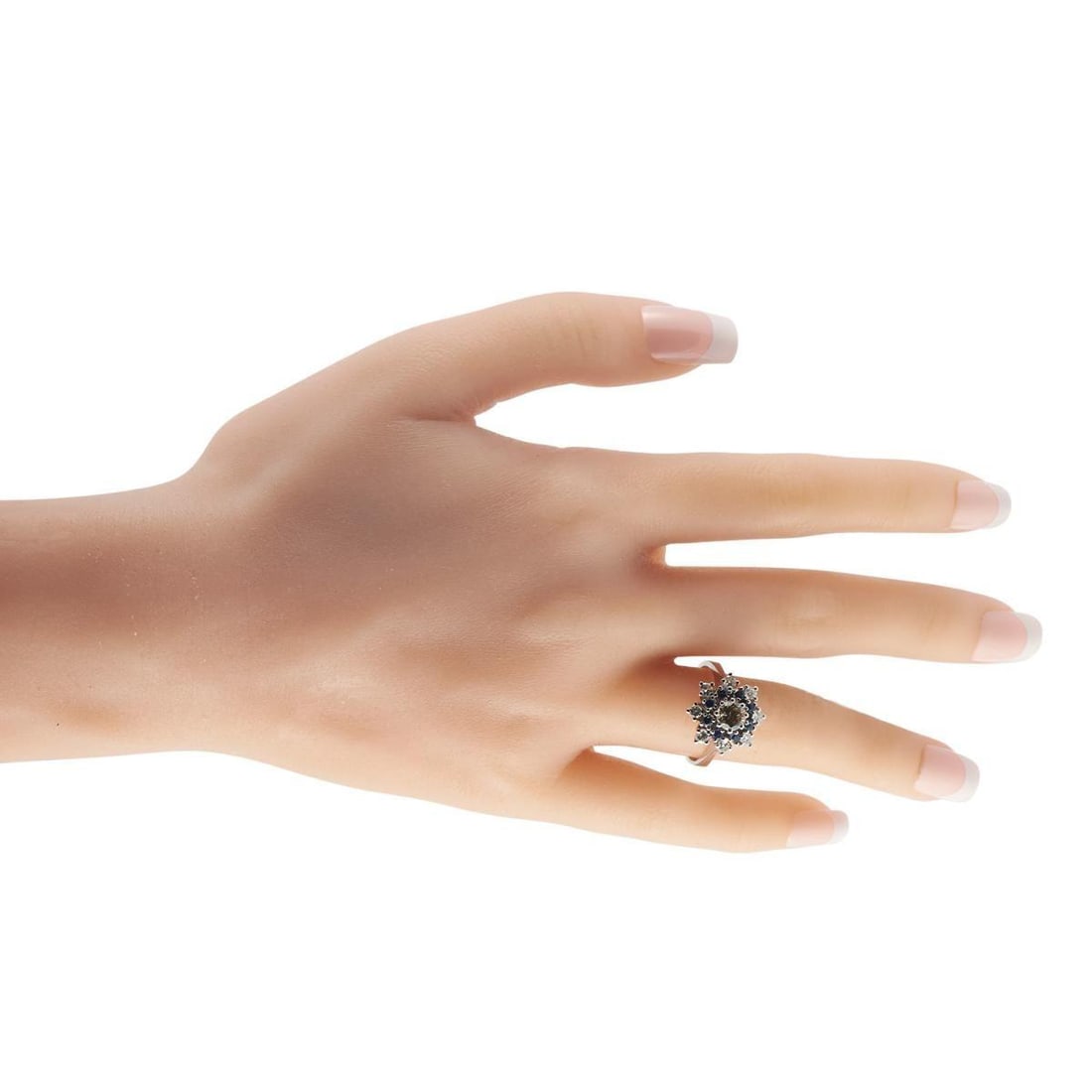 14K WHITE GOLD 0.71CT DIAMOND RING - 3