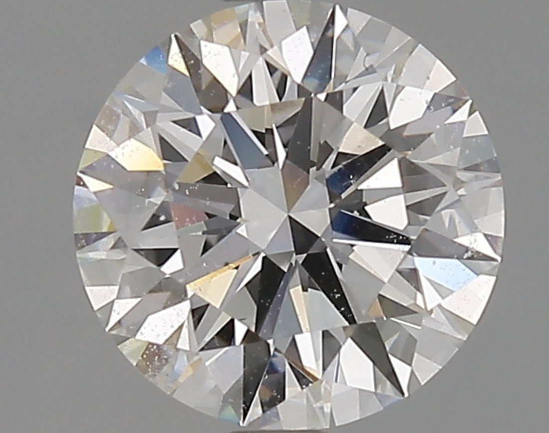 Lab Grown 2.07 ct, Color F/VS1 IGI Graded Diamond: Lab/Natural Diamond: Lab Carat Weight: 2.07 Color Grade: F Clarity Grade: VS1 Model: Round Brilliant Fluorescence: None Polish: Excellent Symmetry: Excellent Cut Grade: Ideal Size: 8.21 - 8.25 X 5.02 