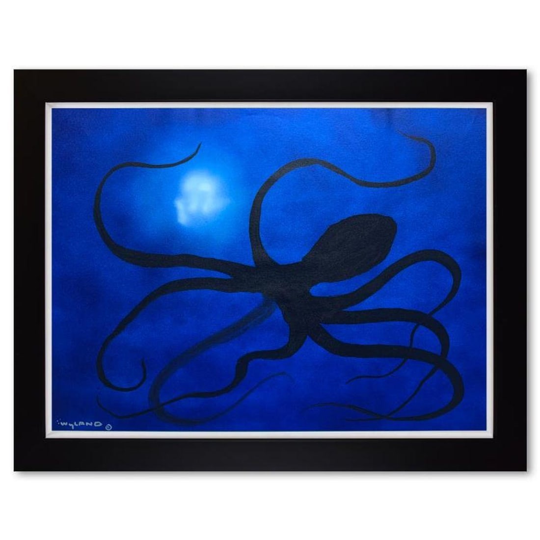 Wyland, Framed Original Painting on Canvas, Hand Signed by the artist and with a letter of: This is an original painting acrylic on canvas by Wyland. Hand signed by the artist, this piece comes framed and with a letter of authenticity. Measures approximately 36" x 46" (framed), 29" x 39" (im