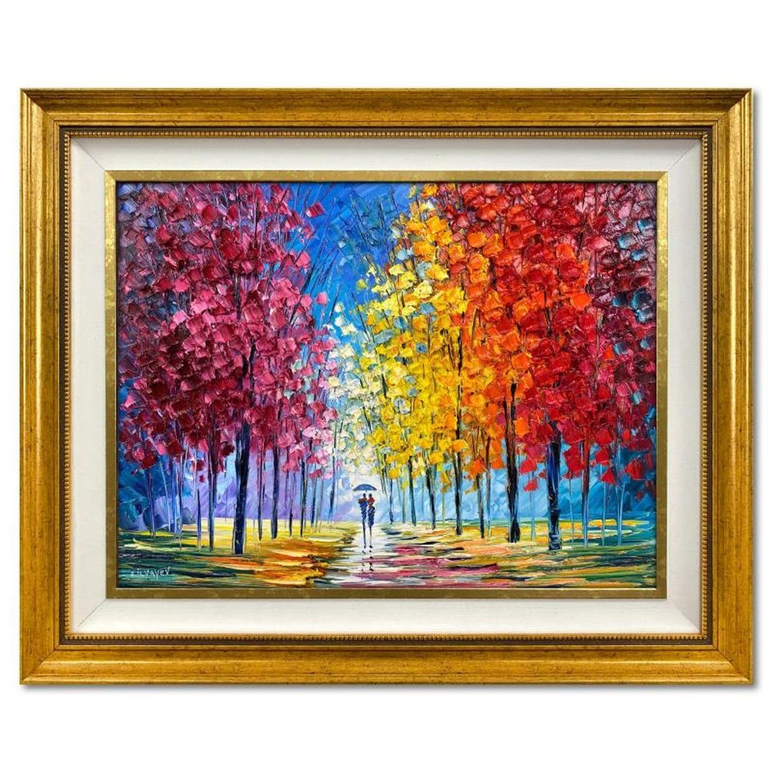 Slava Ilyayev, Framed Original Oil Painting on Canvas, Hand Signed with Letter of Authenticity.: This is an original oil painting on canvas by Slava Ilyayev, hand signed by the artist. This piece comes custom framed. Includes Letter of Authenticity. Measures approx. 30.5" x 36.5" (frame), 23.5" x