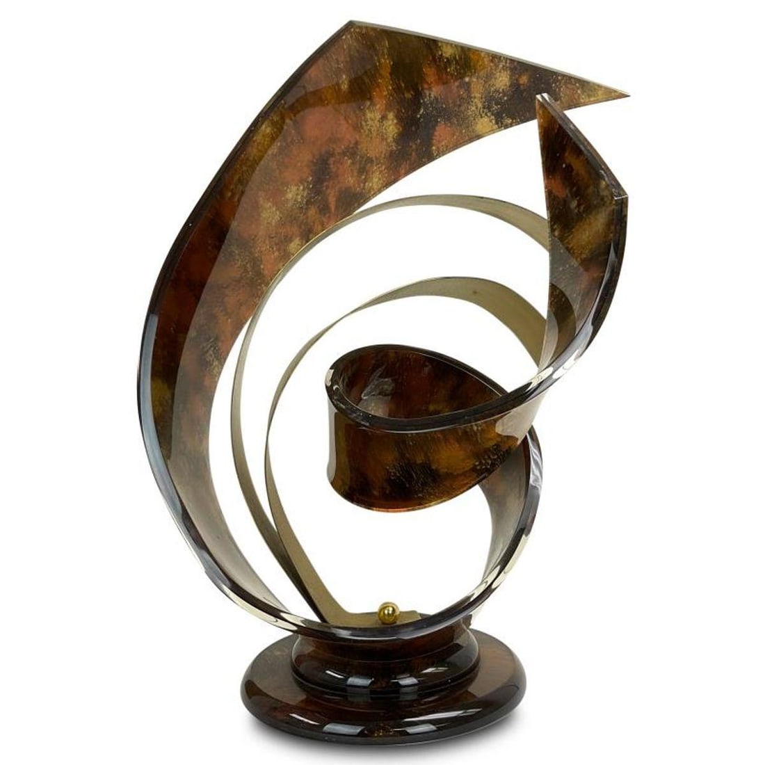 Shlomi Haziza, Acrylic Sculpture, Hand Signed with Letter of Authenticity.: This is an acrylic sculpture by Shlomi Haziza, hand signed by the artist. Includes Letter of Authenticity. Measures approx. 12" x 30" x 12". There are minor scratches to the piece.