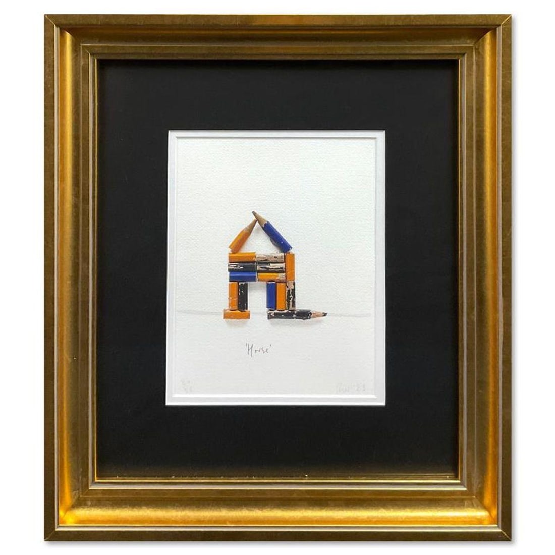 Rachel Whiteread, "House" Framed Limited Edition Hand Finished Archival Pigment Print, Numbered: House is a limited edition hand finished archival pigment print on Aquarelle paper by Rachel Whiteread, numbered 34/55 and hand signed by the artist. This piece comes custom framed. Includes Letter of