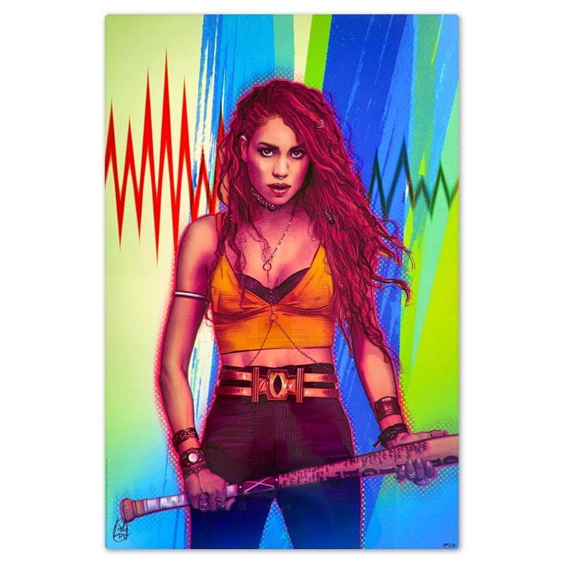 DC Comics & Tula Lotay, "Birds of Prey: Black Canary" Limited Edition on Aluminum, PP Numbered 1/2 (1 of 2)