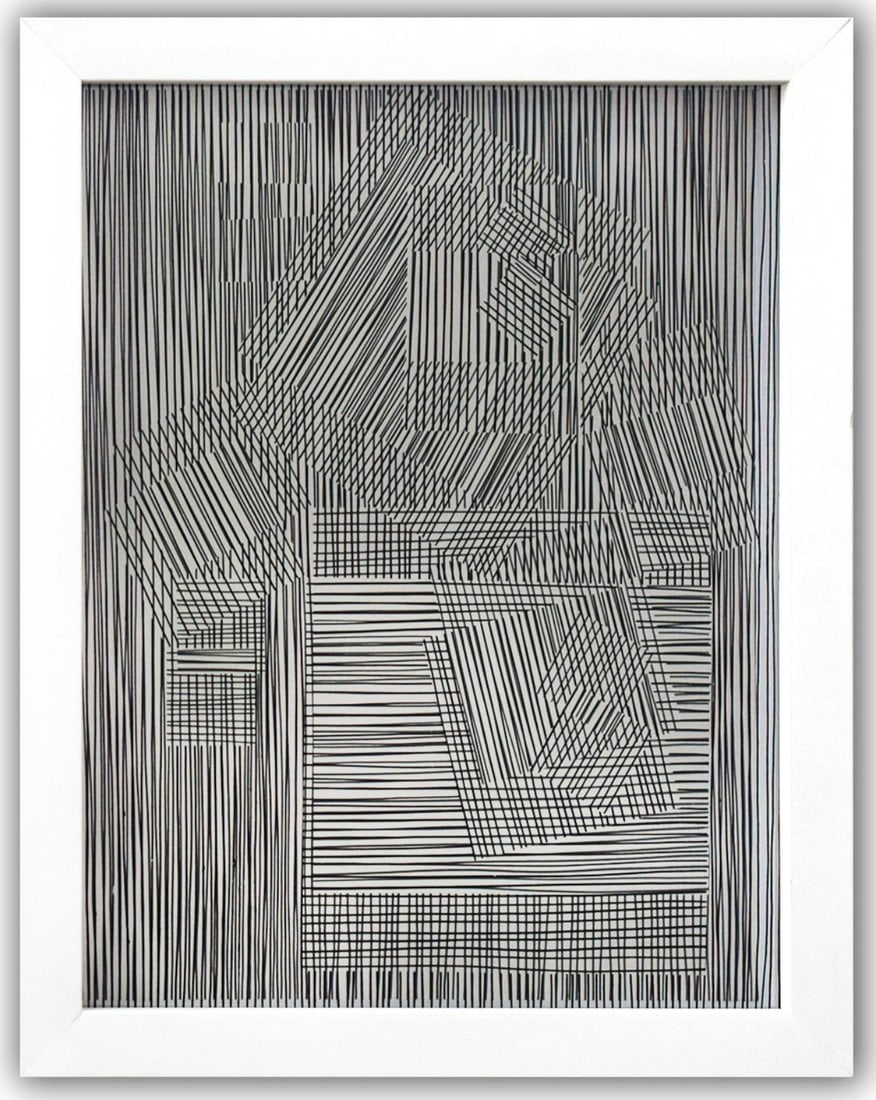 Victor Vasarely- 3D Wall Sculpture/object "Cinetiques": Artist: Victor Vasarely. Medium: 3D Wall Sculpture/object. Title: Cinetiques. Size: 11" x 9". Measures approx. 13" x 10.5" (framed). Additional: Custom Framed. 2 layers- Top layer printed on clear