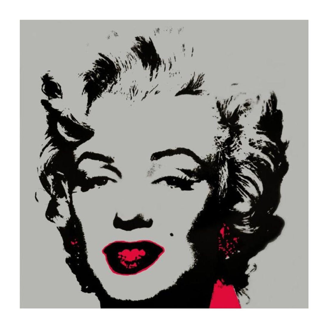 Andy Warhol "Golden Marilyn 11.36" Limited Edition Silk Screen Print from Sunday B Morning.: Golden Marilyn 11.36 is a limited edition silk screen print on museum board from Sunday B Morning featuring the works of Andy Warhol. The piece is stamped in blue on the back with "Published by Sunday
