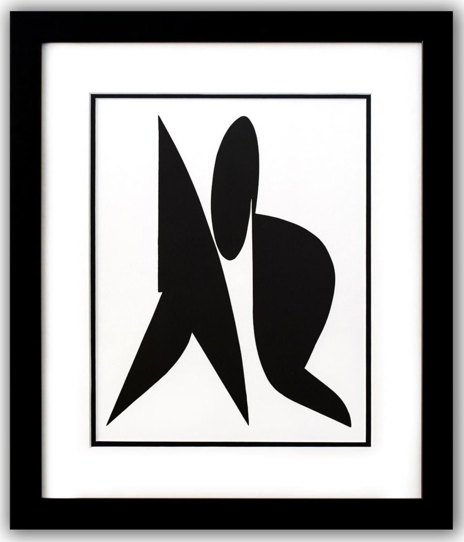 Victor Vasarely- Heliogravure Print "Untitled": Artist: Victor Vasarely. Medium: Heliogravure Print. Title: Untitled. Size: 14" x 11". Measures approx. 21" x 18" (framed). Additional: Custom Framed. Reference#: 21419.