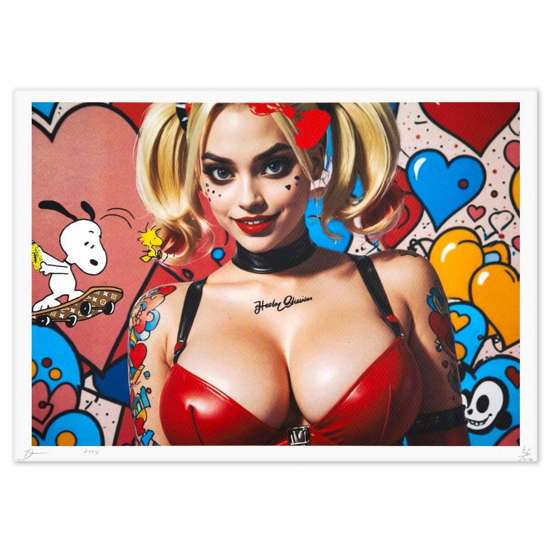 Death NYC- Fine art Print: Artist: Death NYC. Medium: Fine art Print. Size: 12" x 18". Signature: Hand signed and numbered. Certificate of Authenticity: Is included. Reference#: 36728.