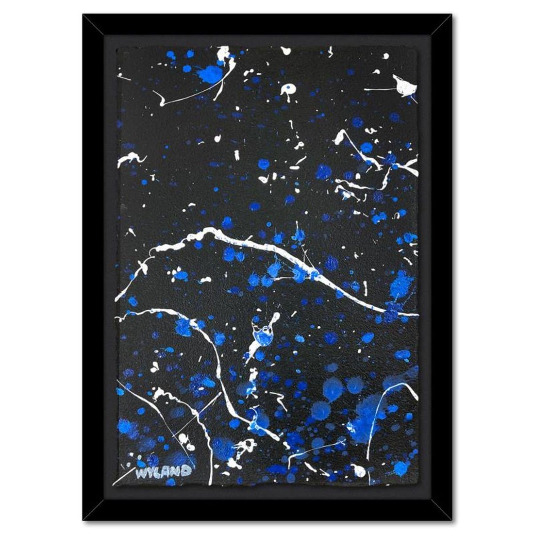 Wyland, Framed Original Painting (23" x 15"), Hand Signed with Letter of Authenticity.: This is an original painting on deckle edge paper by Wyland, hand signed by the artist. This piece comes framed. Includes Letter of Authenticity. Measures approx. 29" x 21" (frame), 23" x 15" (image).