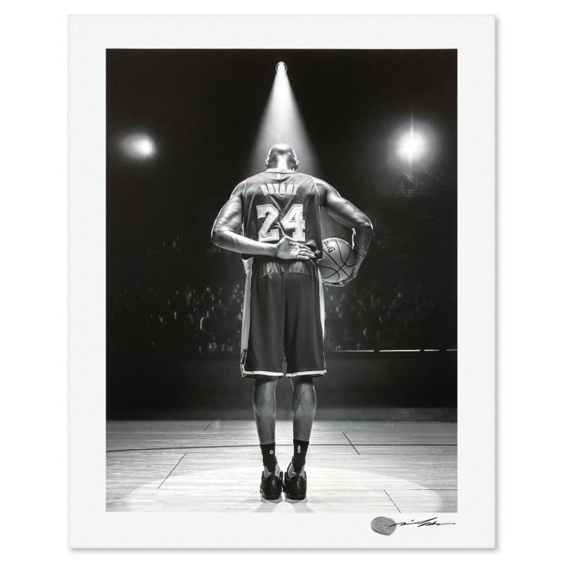 Michael Muller, "The Final Bow (LG B & W)" Giclee, Signed with Letter of Authenticity. (1 of 2)