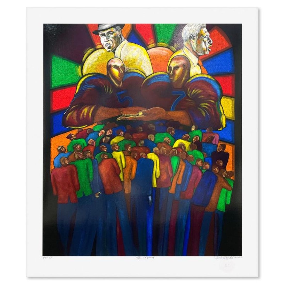 Charles Bibbs, "The Legend" Limited Edition Printer's Proof Serigraph, Numbered 1/25 and Hand Signed (1 of 2)