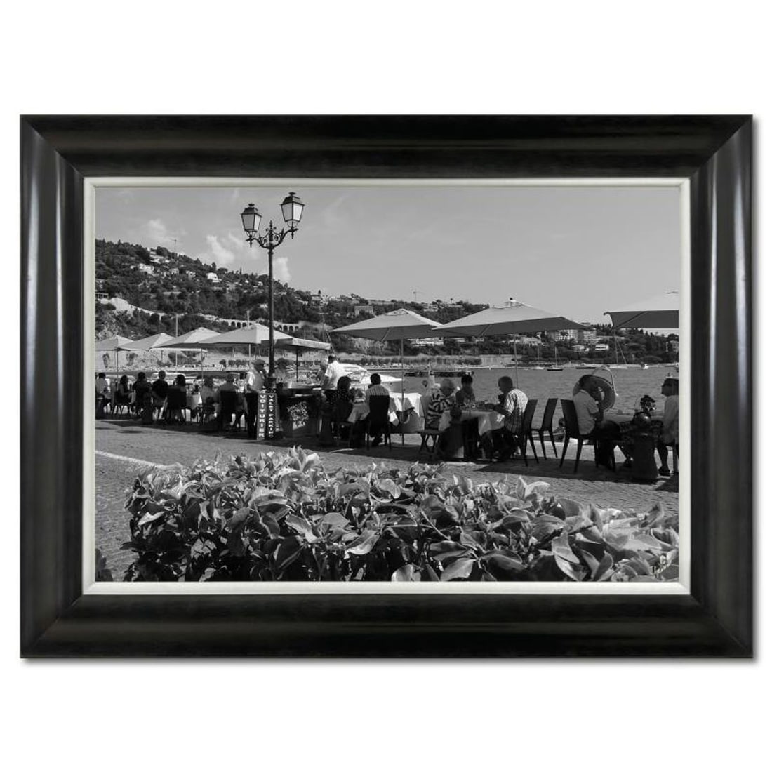 Misha Aronov, "Villefranche sur Mer" Framed Limited Edition Photograph on Canvas, Numbered and Hand: Villefranche sur Mer is a limited edition giclee on canvas by photographer Misha Aronov, numbered and hand signed by the artist. The piece comes custom framed and includes Letter of Authenticity. Meas