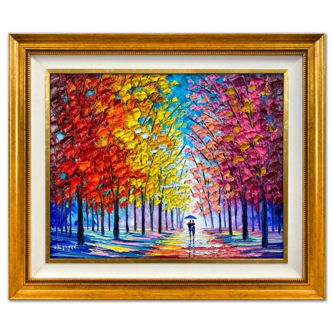 Slava Ilyayev, Framed Original Oil Painting on Canvas, Hand Signed with Letter of Authenticity.: This is an original oil painting on canvas by Slava Ilyayev, hand signed by the artist. This piece comes custom framed. Includes Letter of Authenticity. Measures approx. 22.5" x 26.5" (frame), 15.5" x