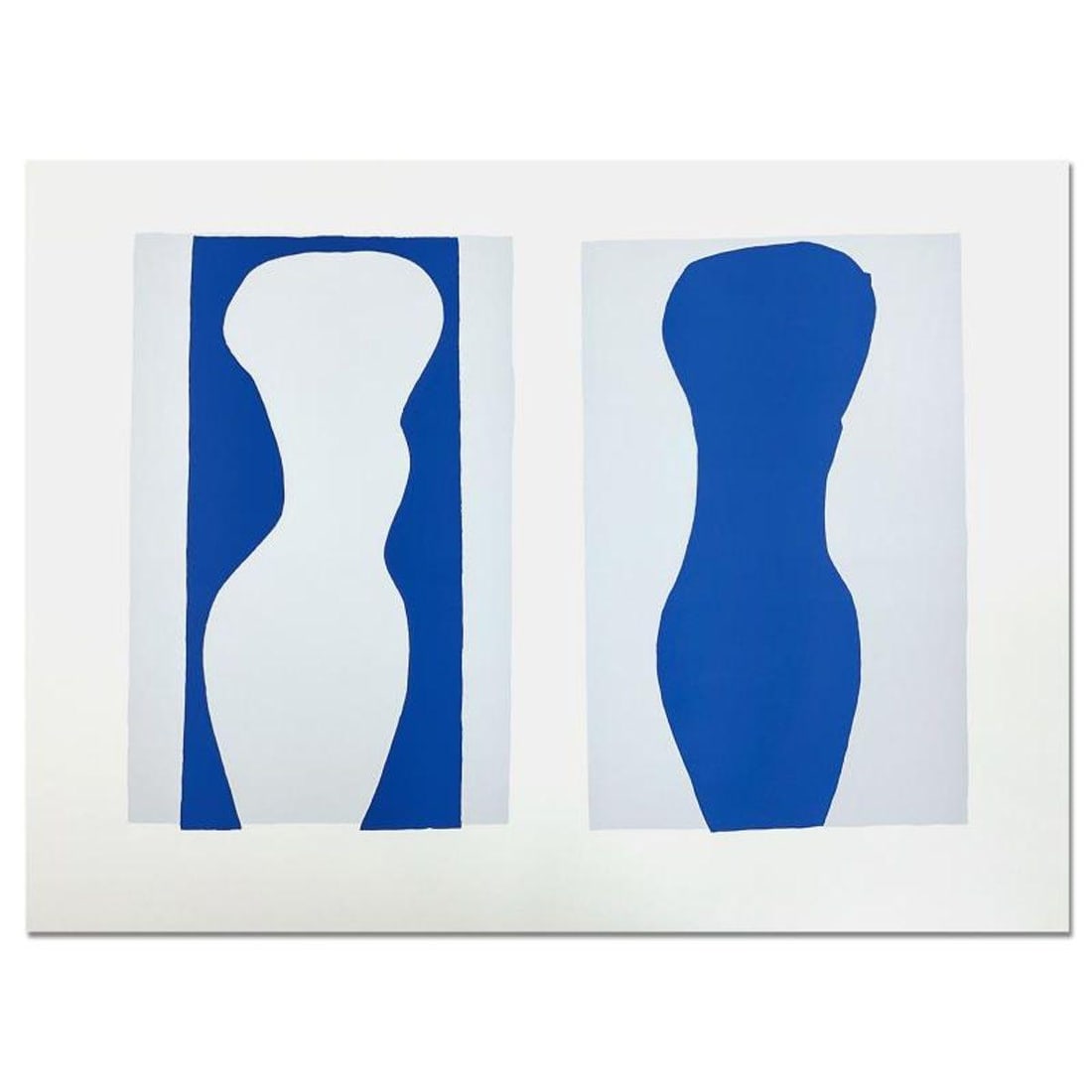 Henri Matisse 1869-1954 (After), "Formes (Forms)" Limited Edition Lithograph with Certificate of (1 of 2)