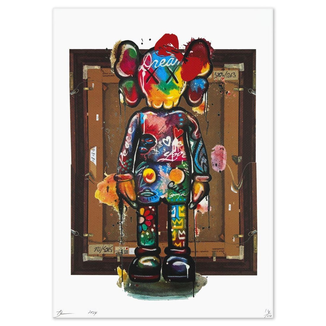 Death NYC- Fine art Print: Artist: Death NYC. Medium: Fine art Print. Size: 18" x 12". Signature: Hand signed and numbered. Certificate of Authenticity: Is included. Reference#: 49375.