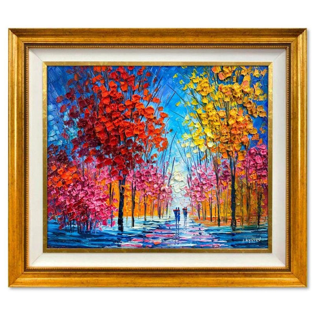 Slava Ilyayev, Framed Original Oil Painting on Canvas, Hand Signed with Letter of Authenticity. (1 of 2)