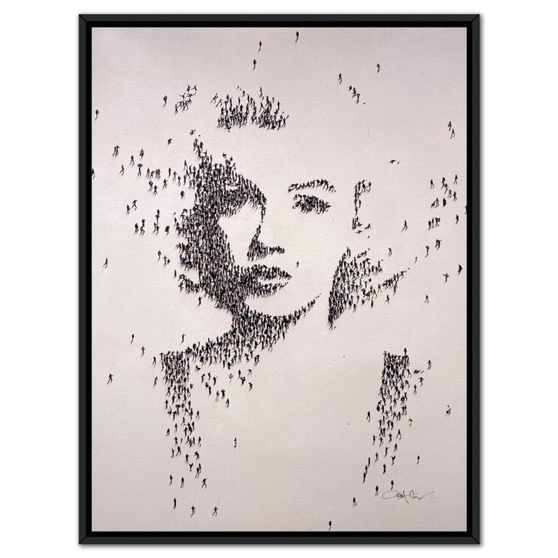 Craig Alan, "Populus: Enduring Beauty Ii" Framed, Hand Signed Limited Edition Canvas with Letter of (1 of 2)
