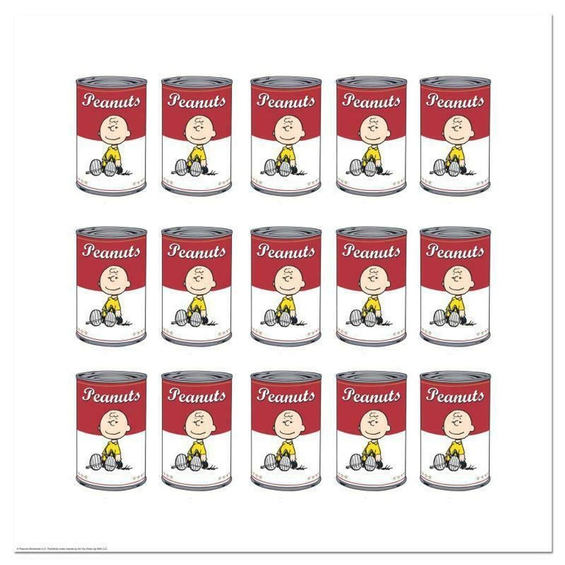 Peanuts, "Can" Hand Numbered Limited Edition Fine Art Print with Certificate of Authenticity. (1 of 2)
